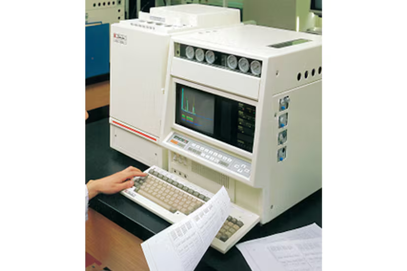 1986　实时色谱图显示技术