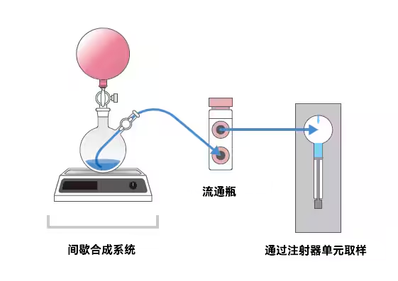 降低间歇合成反应监测的成本和风险