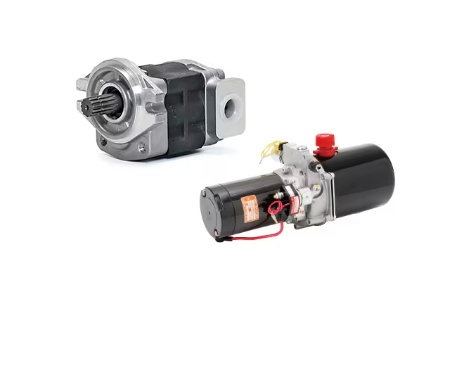 液压齿轮泵、多路阀