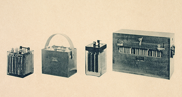 1904年左右的GS蓄电池